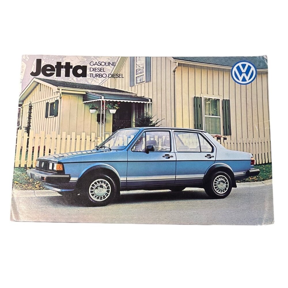 1983 Volkswagen Jetta Sales Brochure Original w/ Specifications Canada